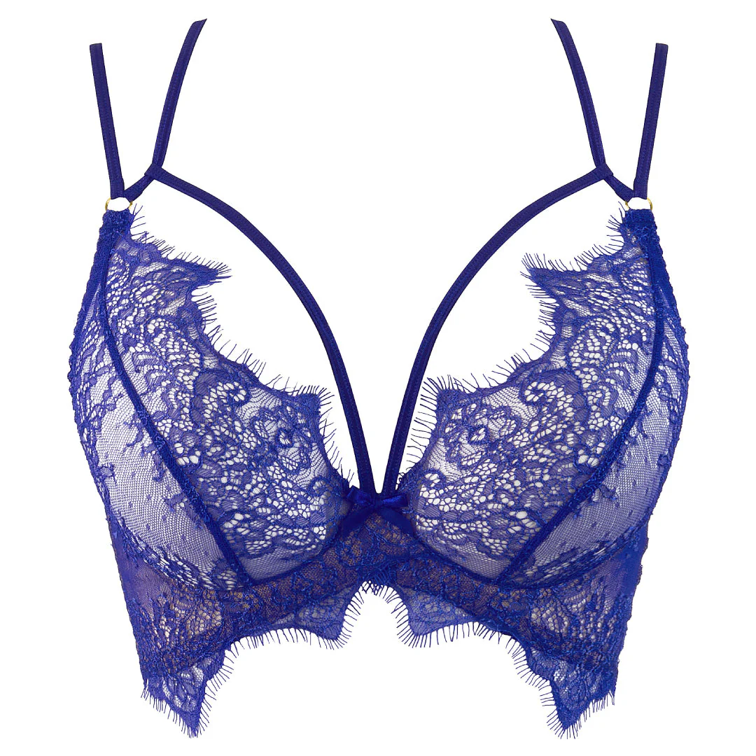 Axami Summer Love Sheer Lace Longline Bra - Image 3