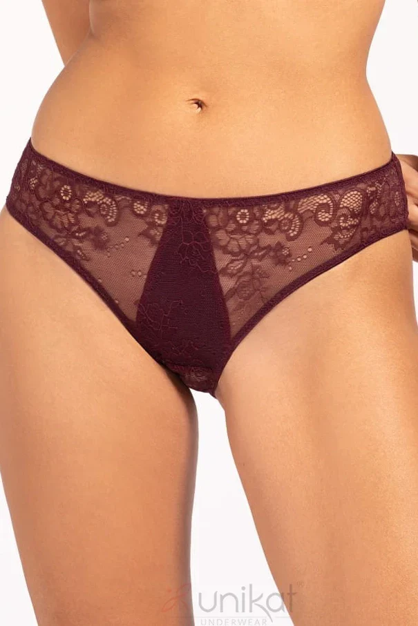 Unikat Caro Sheer Mesh Lace Low Rise Bikini Panty