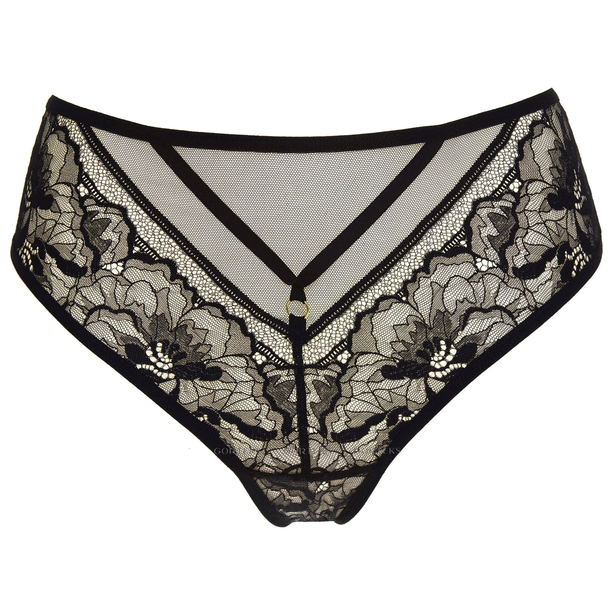 Gorteks Gwen Sheer Lace Mid Rise Bikini Panty - Image 3