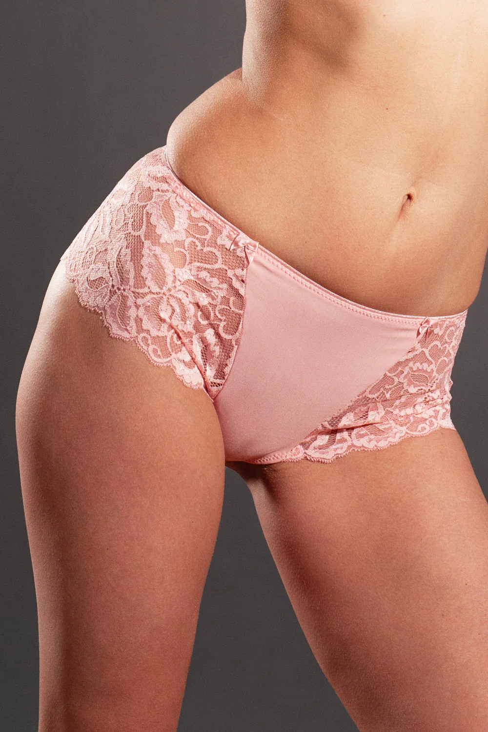 Sheer Lace Tanga Panty Lavinia Dare Me Powder Pink - Image 6