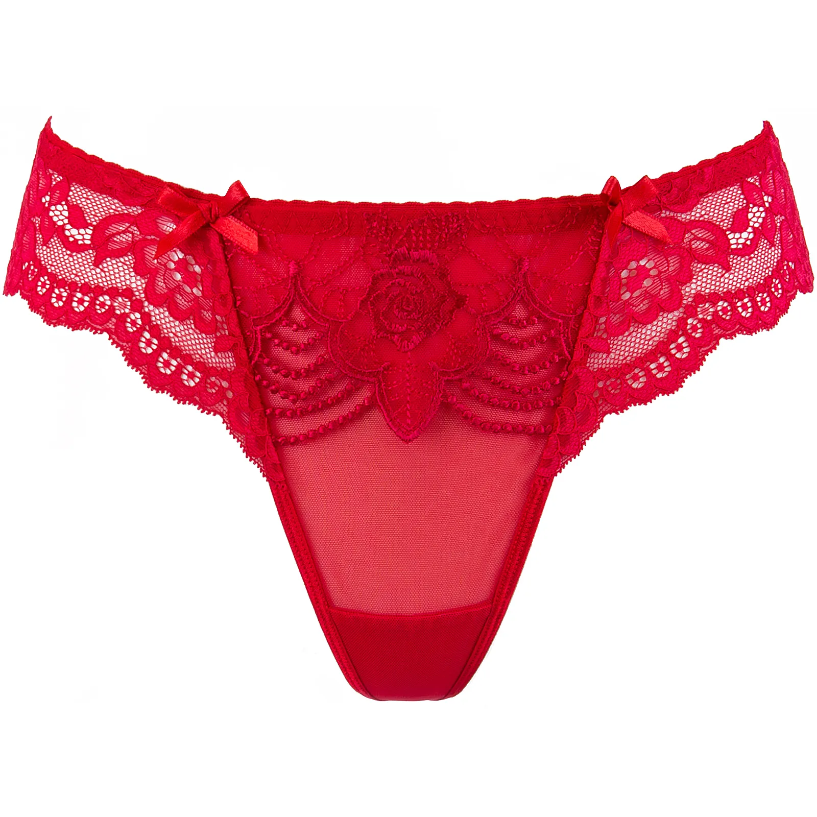 Axami Valentine Sheer Lace Thong Panty - Image 5