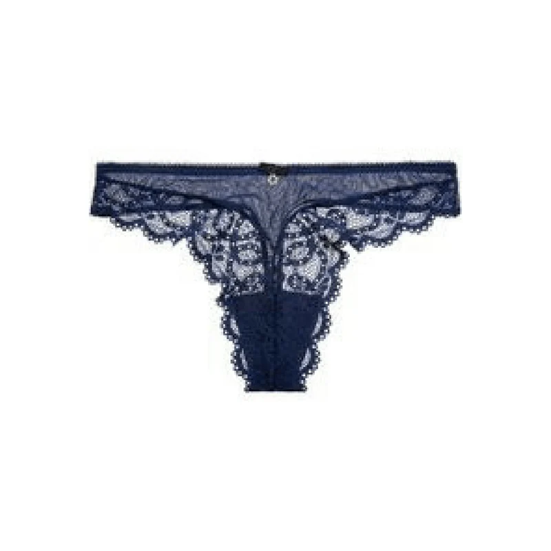 Sheer Lace Thong Panty Montelle Twilight - Image 3