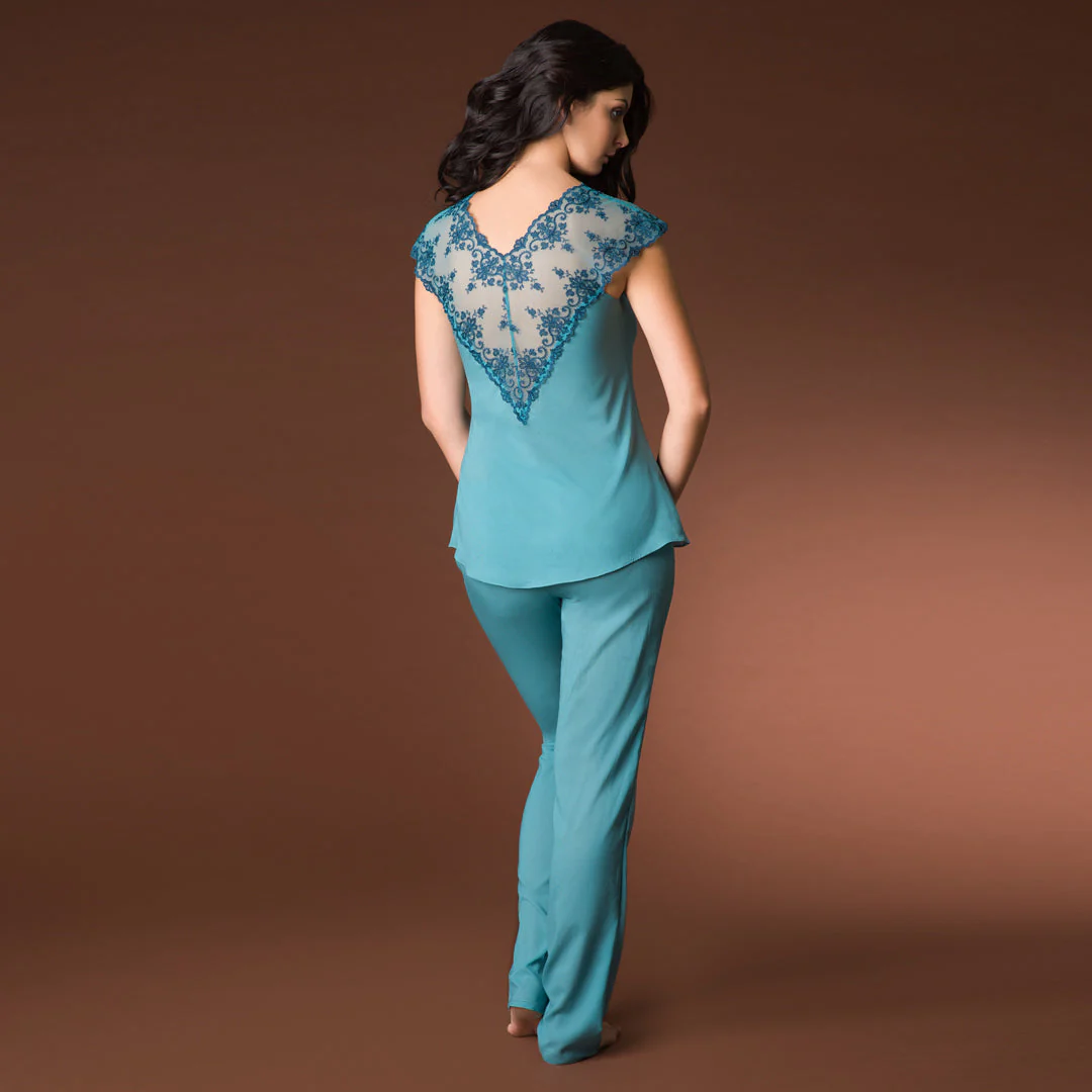 Sheer Lace Pajama Top Vova Lingerie Cosima - Image 3