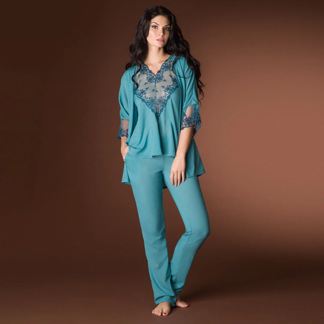 Sheer Lace Pajama Top Vova Lingerie Cosima - Image 4