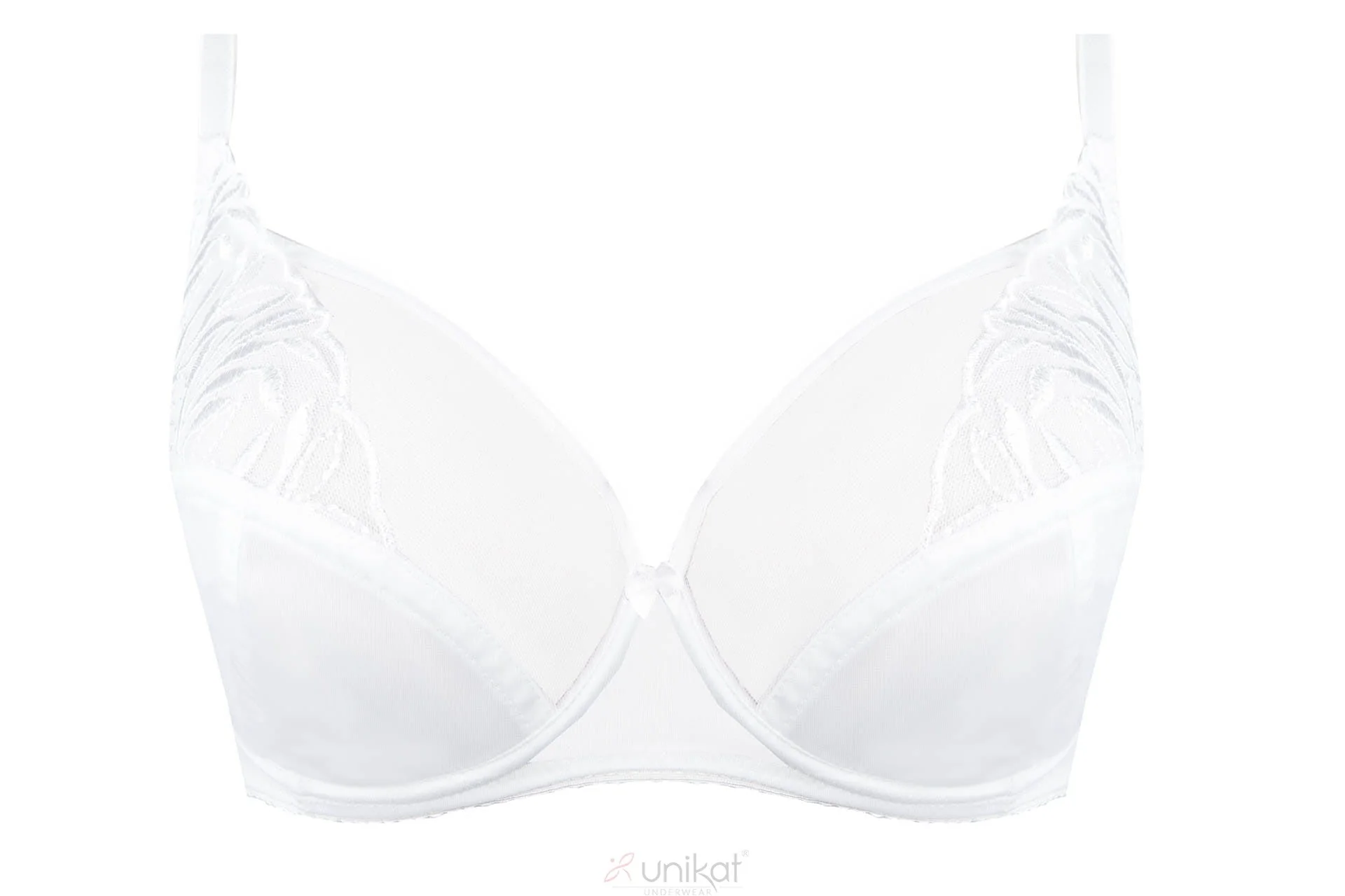 Unikat Virginia Sheer Mesh 3-Part Cup Underwire Bra - Image 3
