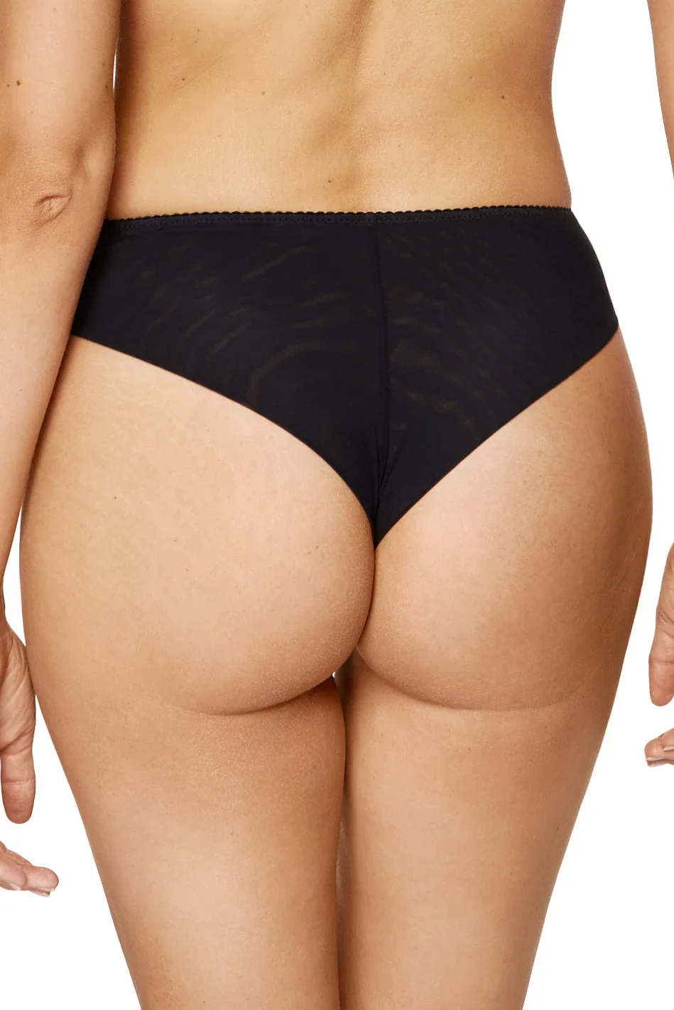 Sheer Mesh Brazilian Thong Panty Gorteks Mare - Image 2