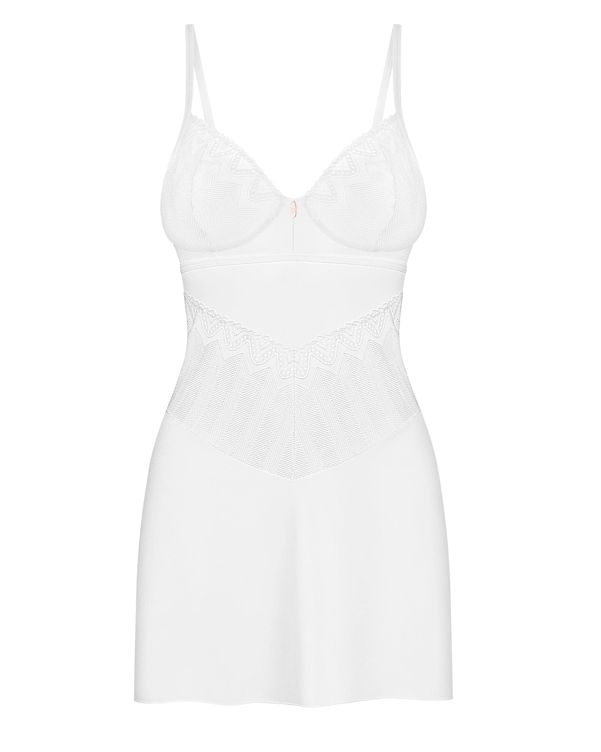 Obsessive Alissium Sheer Mesh Chemise & Thong Panty - Image 4