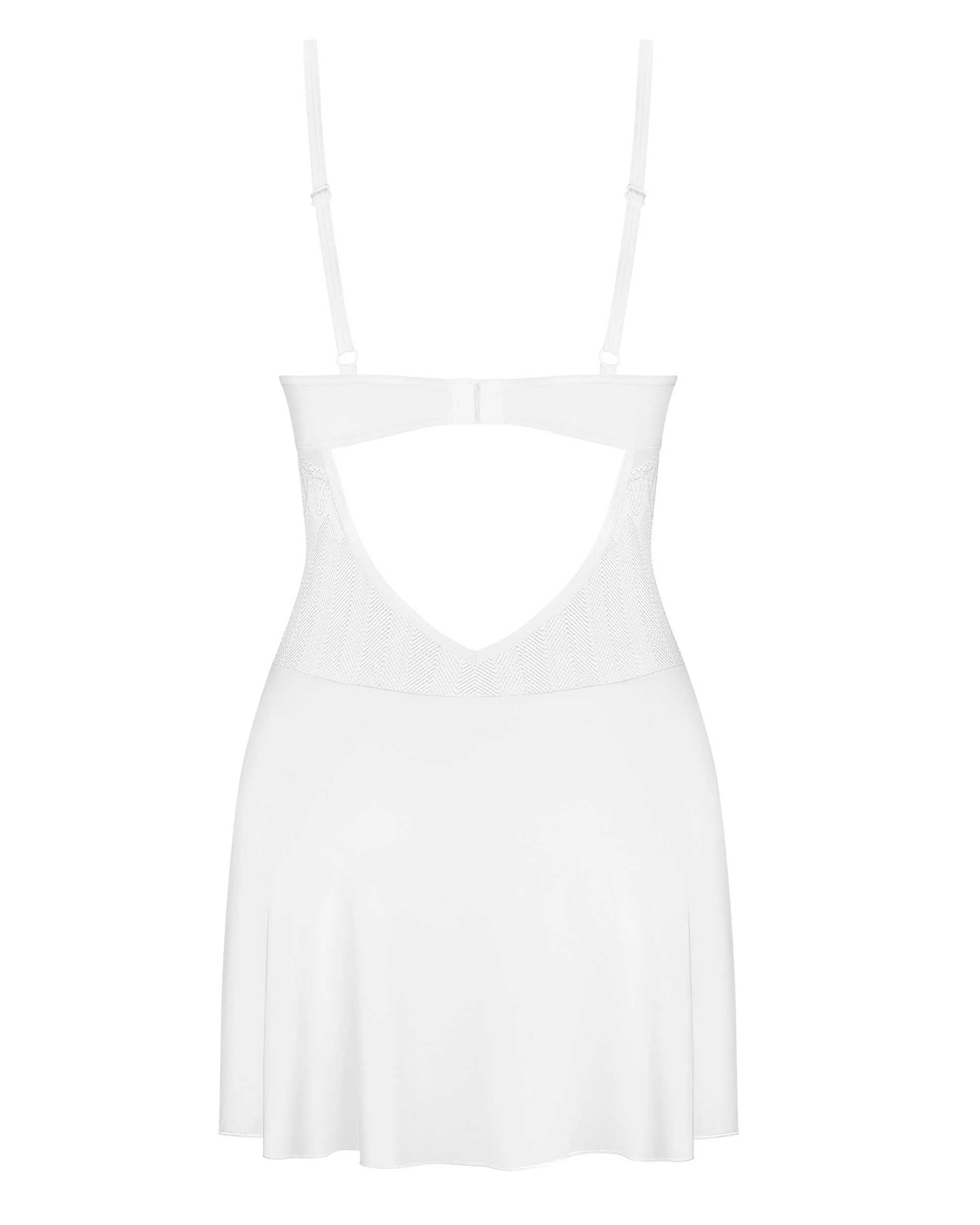 Obsessive Alissium Sheer Mesh Chemise & Thong Panty - Image 5