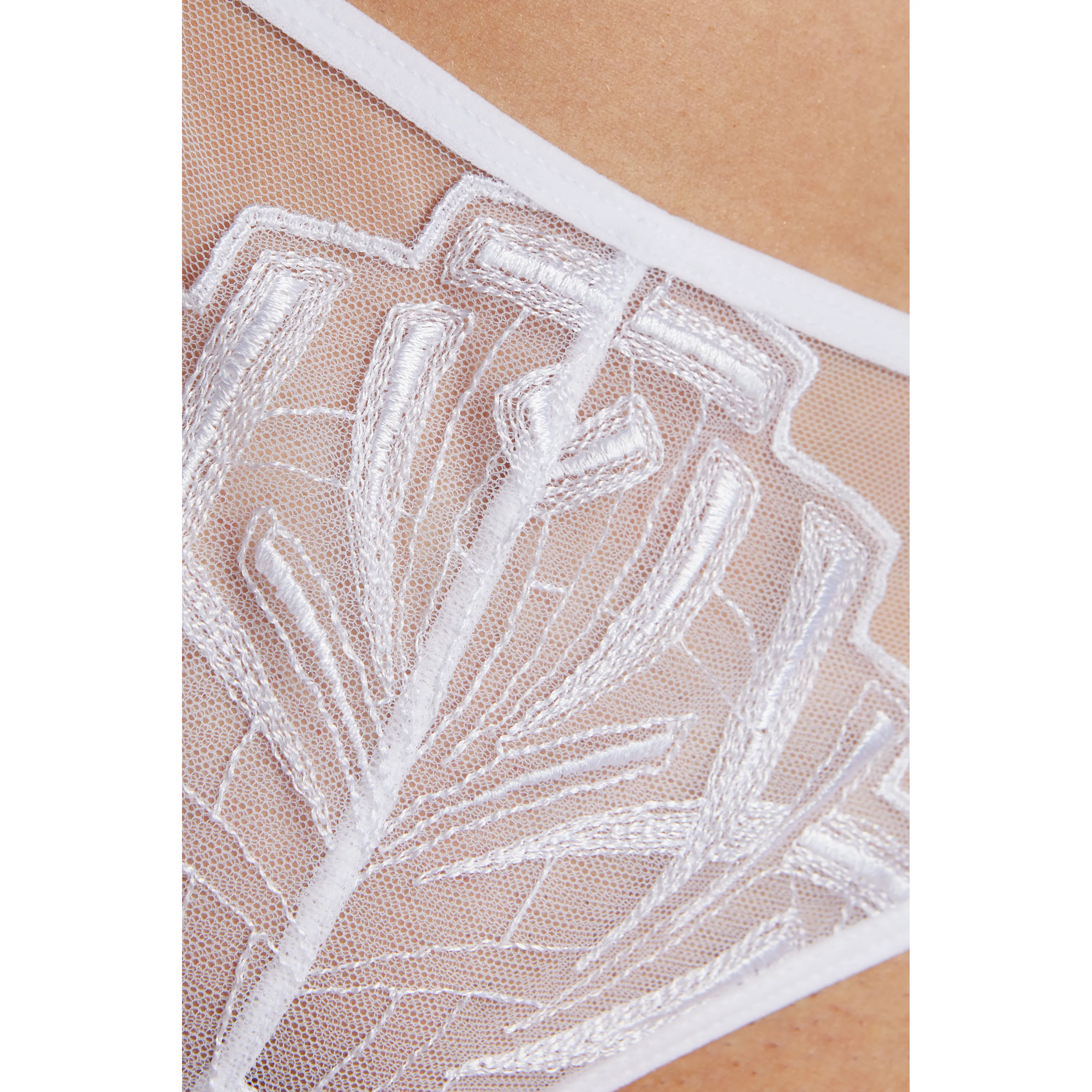Gorteks Angel Sheer Mesh Embroidery Bikini Panty - Image 3