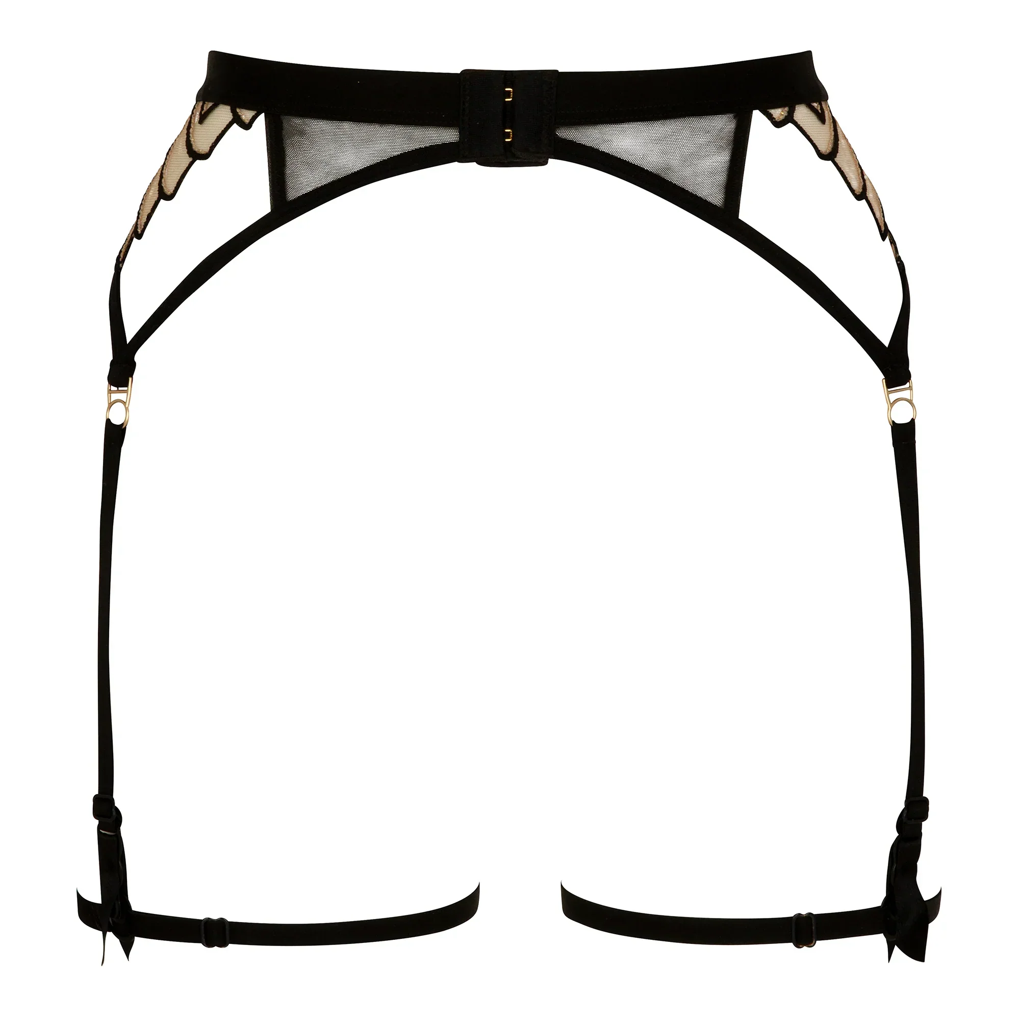 Atelier Amour Cosmic Dream Sheer Mesh Garter Belt - Image 3