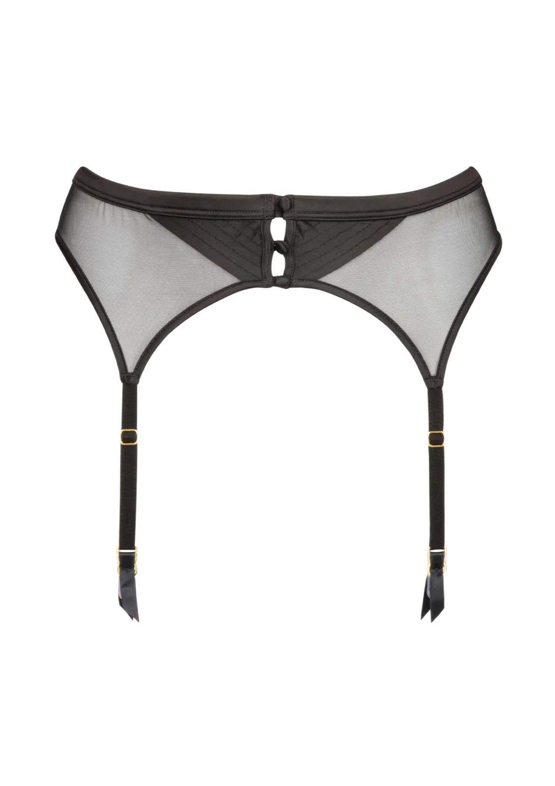 Atelier Amour Douce Insomnia Sheer Mesh Garter Belt - Image 4