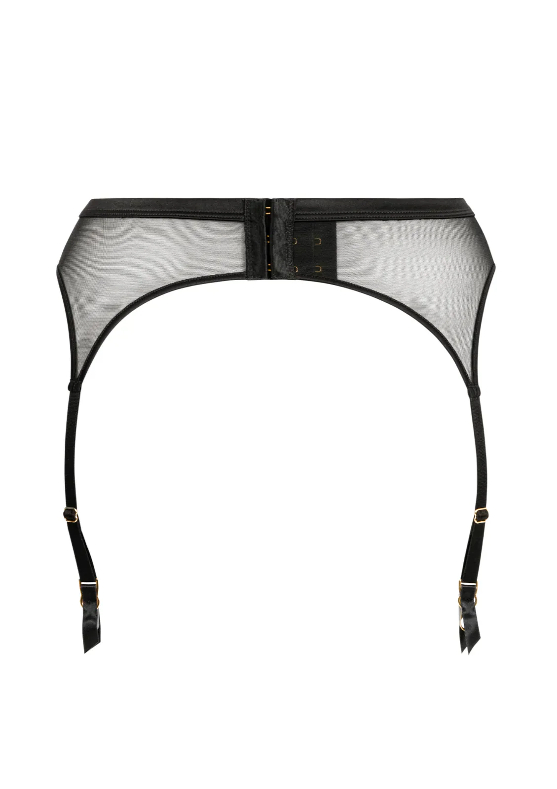 Atelier Amour Douce Insomnia Sheer Mesh Garter Belt - Image 5