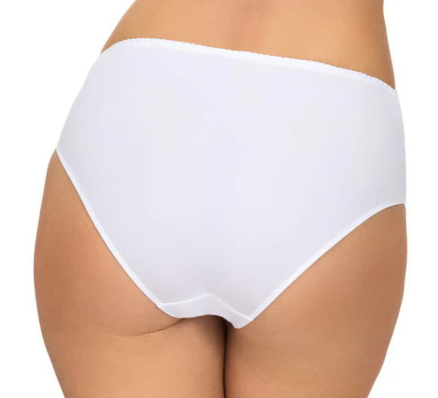 Sheer Mesh High Waist Panty Coco White - Image 2