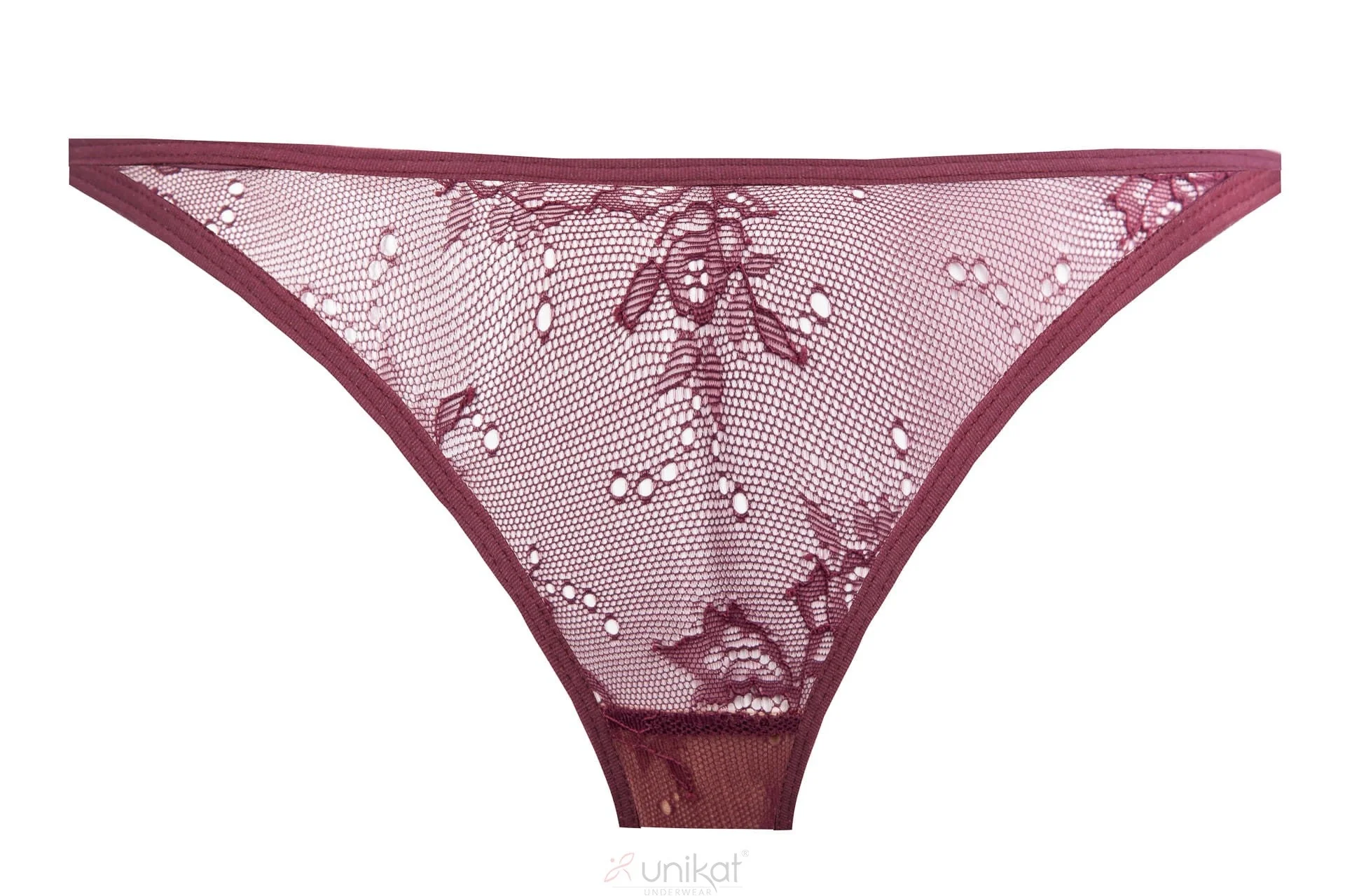 Unikat Caro Sheer Mesh Lace Thong Panty - Image 3