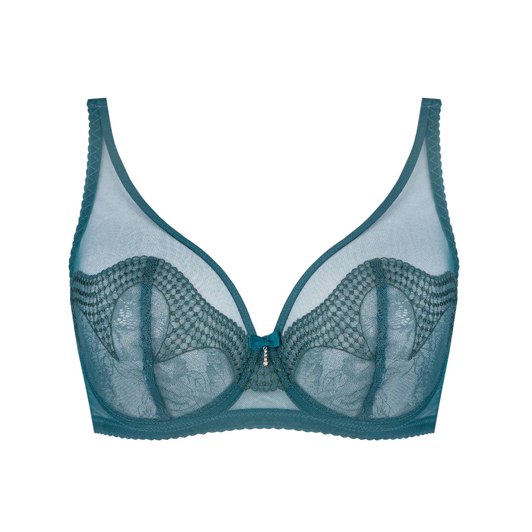 Unikat Florence Sheer Mesh Plunge Bra - Image 6