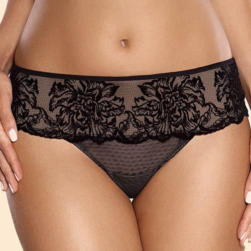 Ajour Adagio Sheer Mesh Thong Panty - Image 3