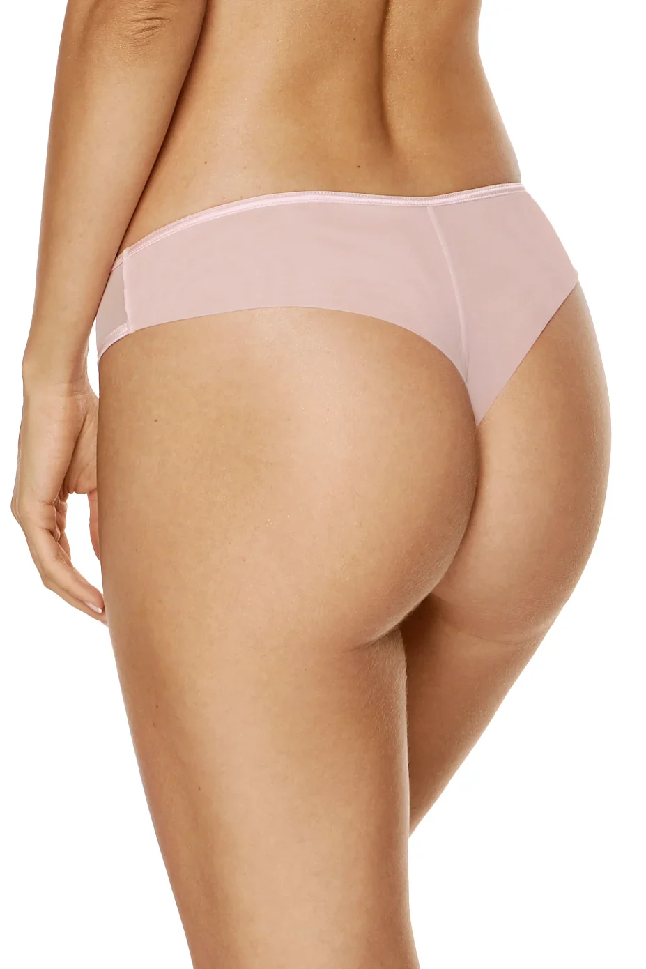 Gorteks Coco Pink Sheer Mesh Thong Panty - Image 2