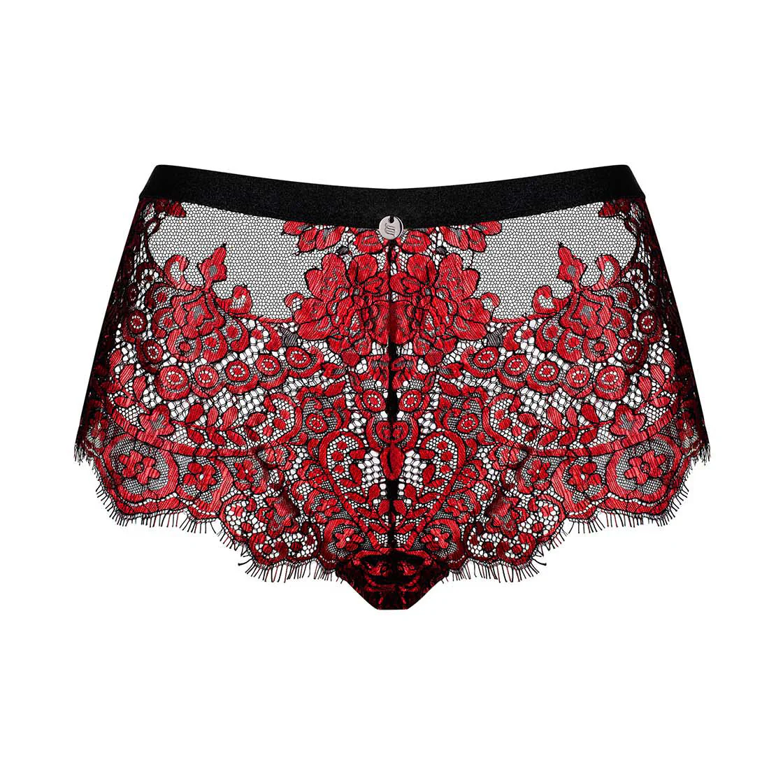 Obsessive Redessia Sheer Seductive Lace Shorties Panty - Image 5