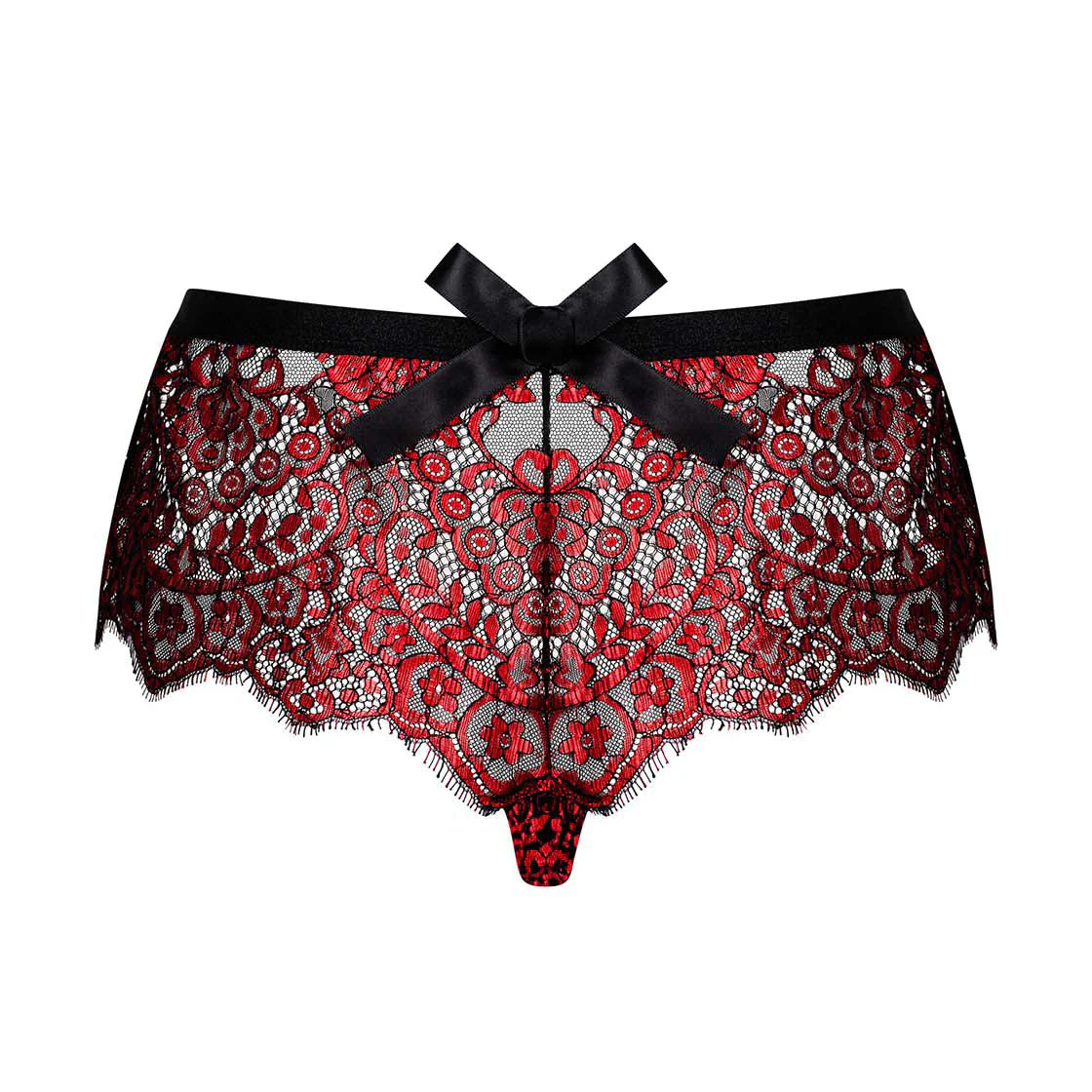 Obsessive Redessia Sheer Seductive Lace Shorties Panty - Image 6
