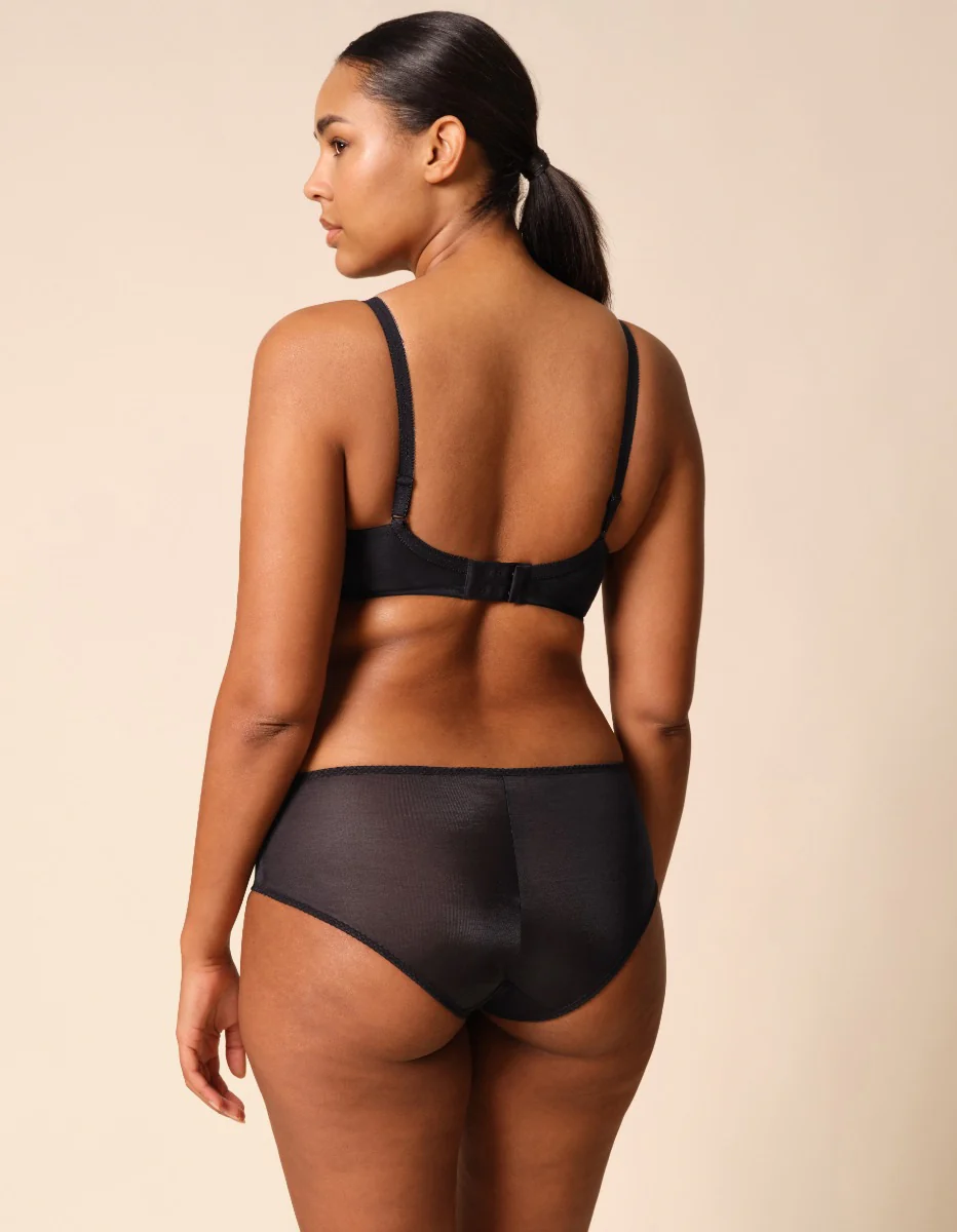 Gossard Glossies Black Sheer Shorts Panty - Image 6