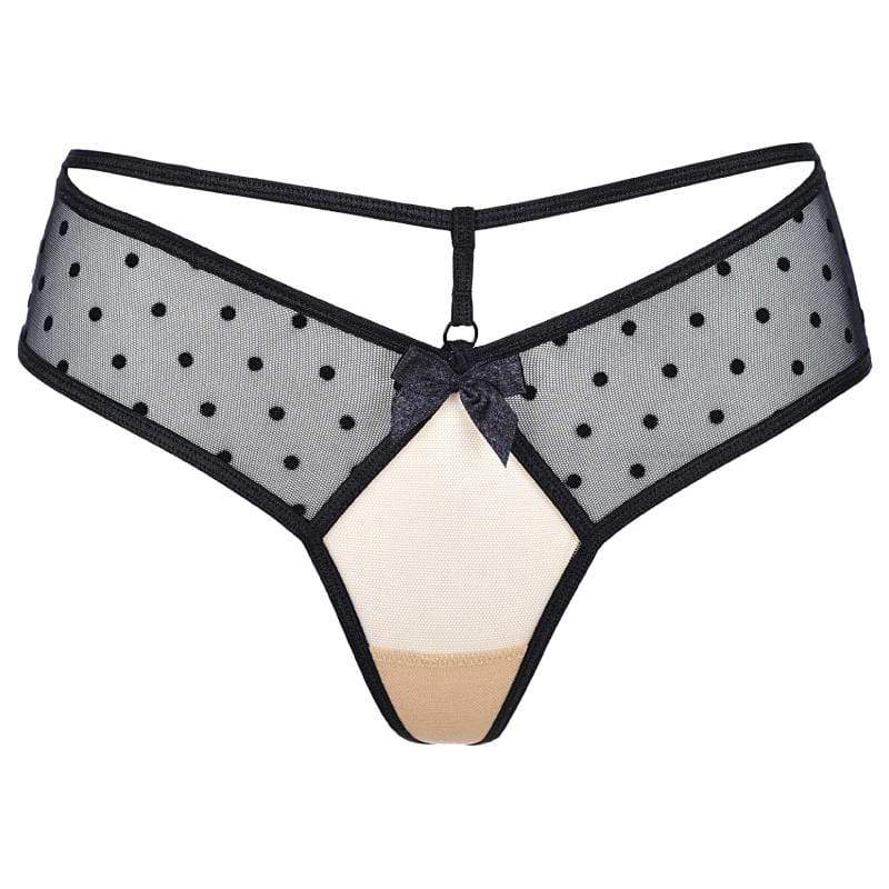 Axami Seductive Dots Sheer String Thong Panty - Image 3