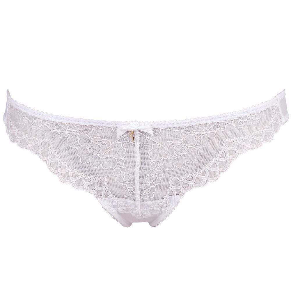Gossard Superboost Lace White Sheer Thong Panty - Image 4