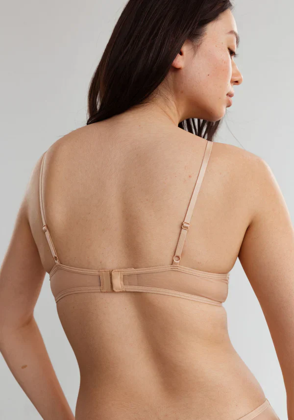 Blush The Mesh Bare Sheer Wireless Bralette - Image 5