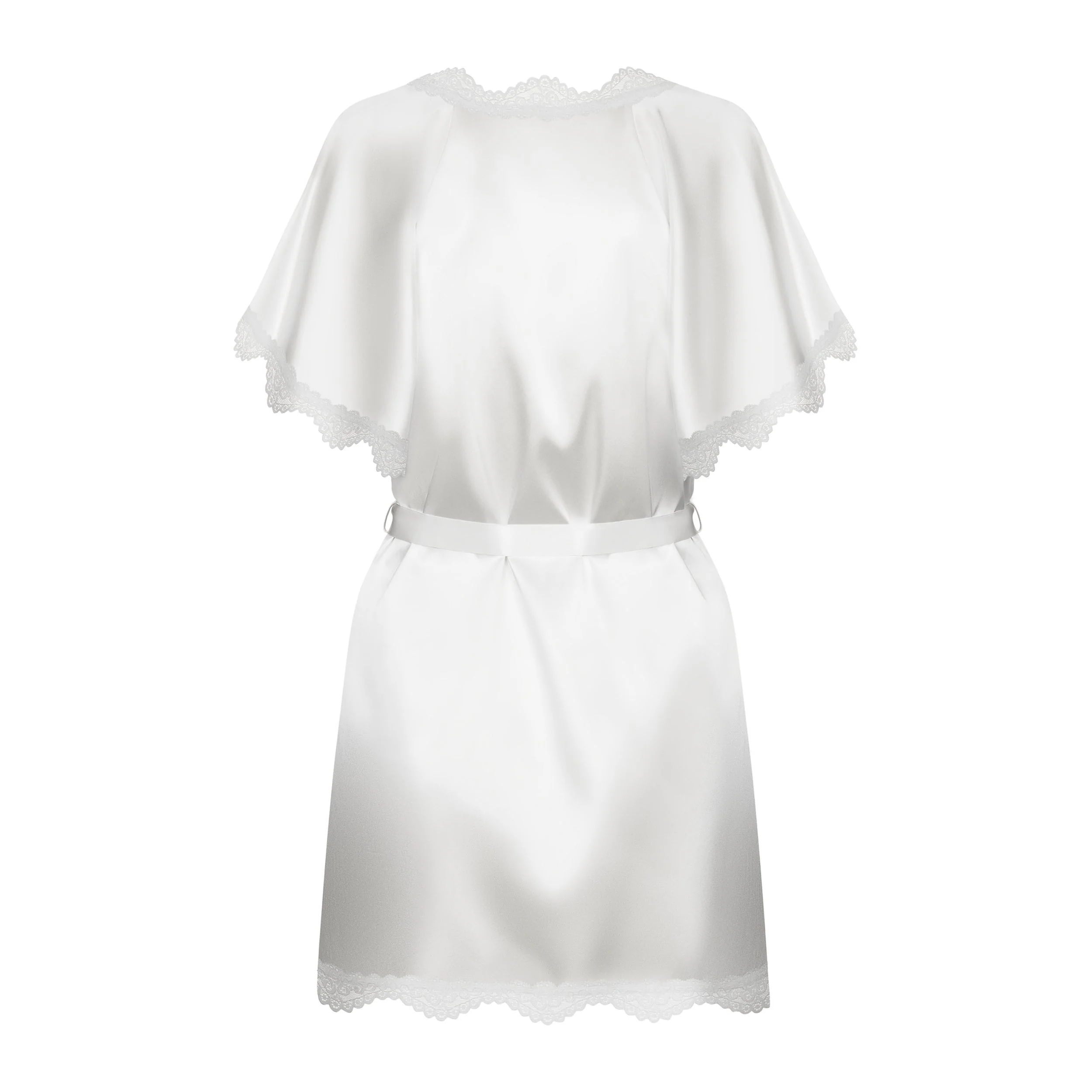 Obsessive Prima Neve Smooth Satin Peniuar - Image 5