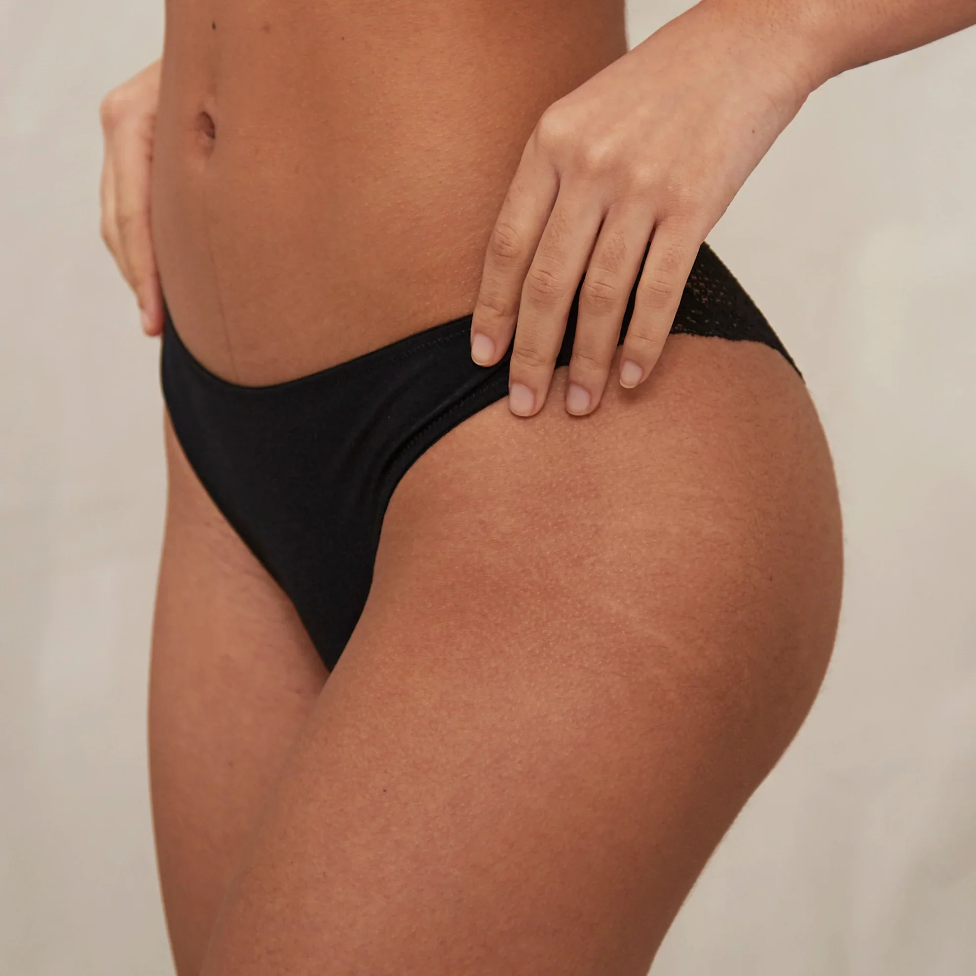 Timpa Alice Black Soft Brazilian Panty - Image 2