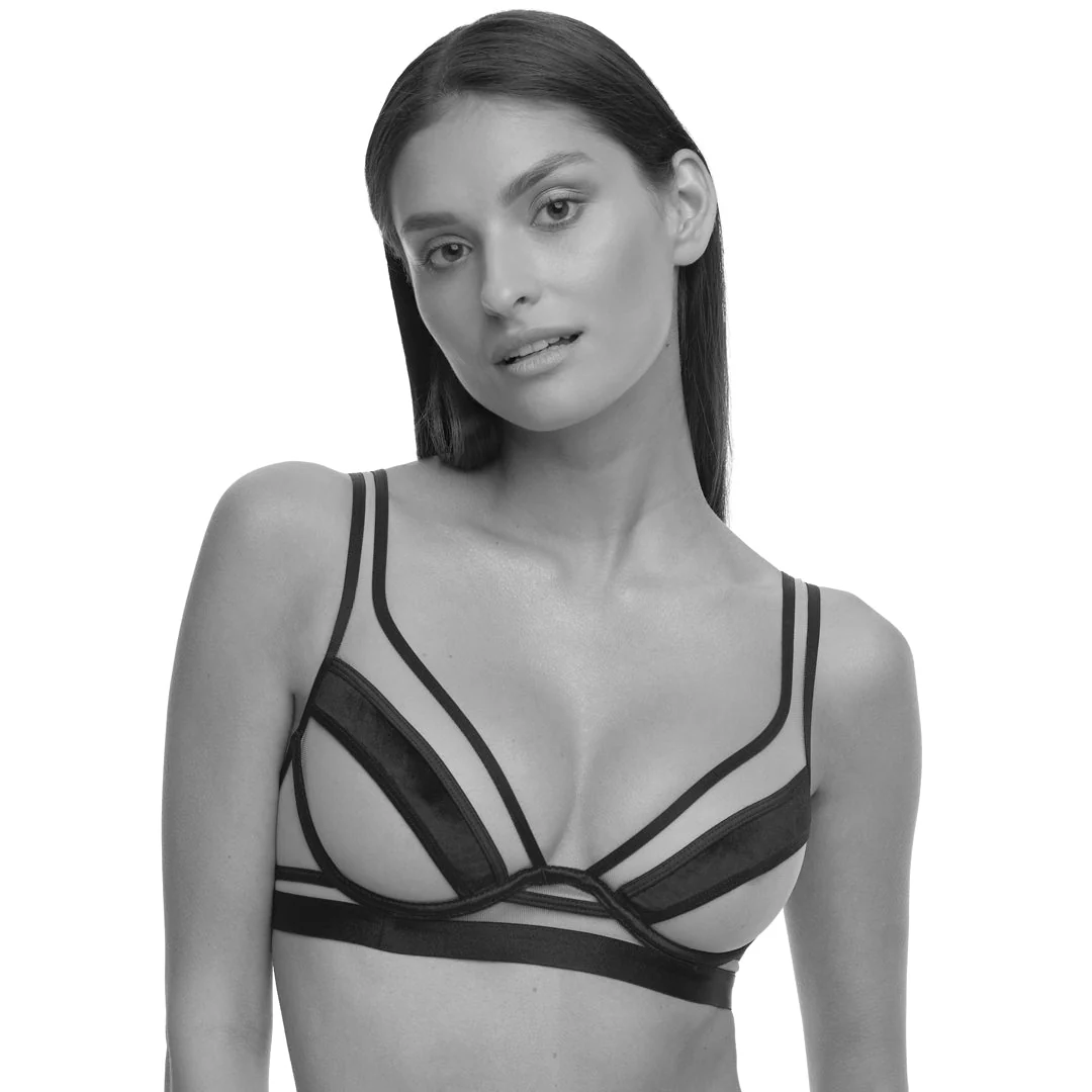 Kinga Lou Pink Soft Demi Cup Bra - Image 4