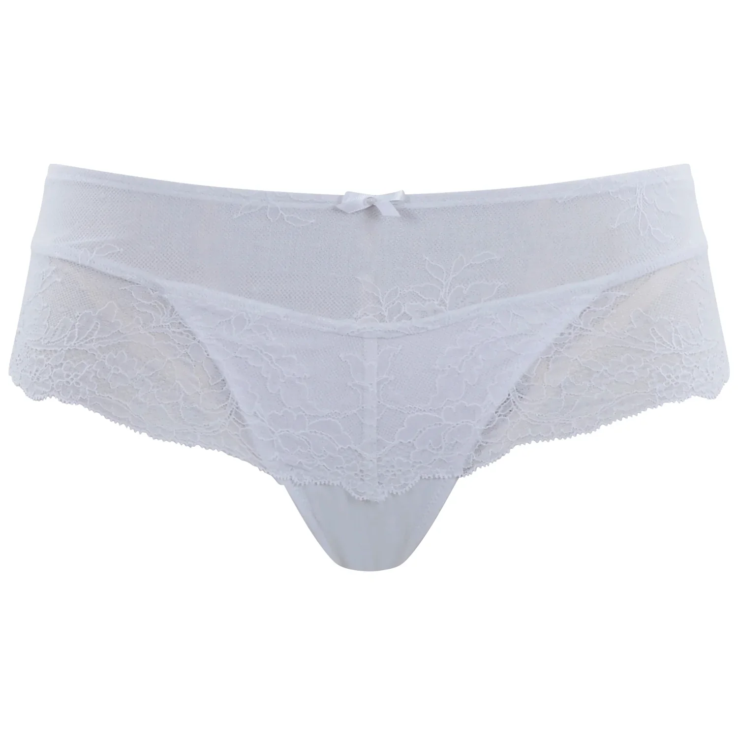 Panache Ana Brief Soft Lace Panty White - Image 5
