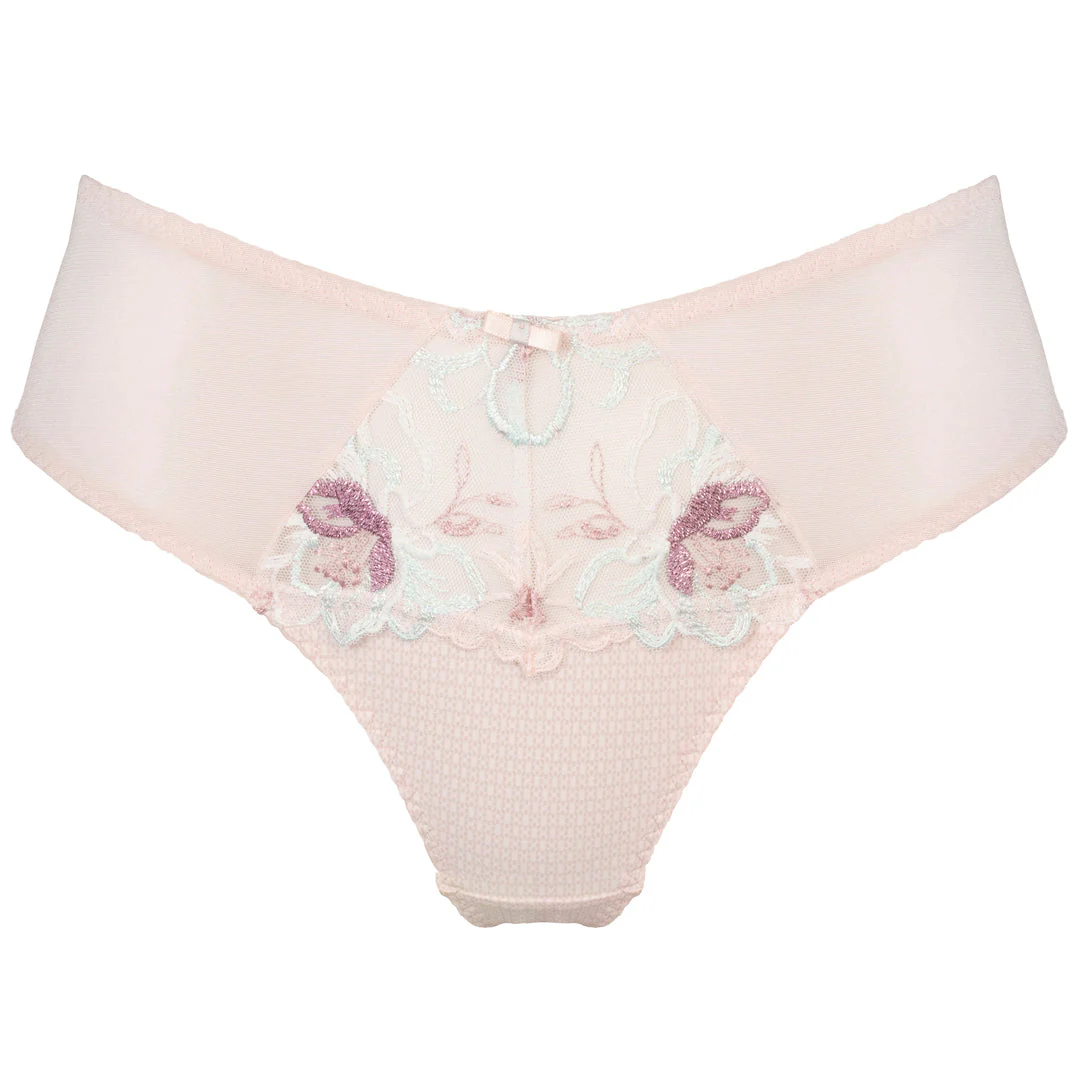 Soft Mesh Thong Panty Bisquit - Image 6