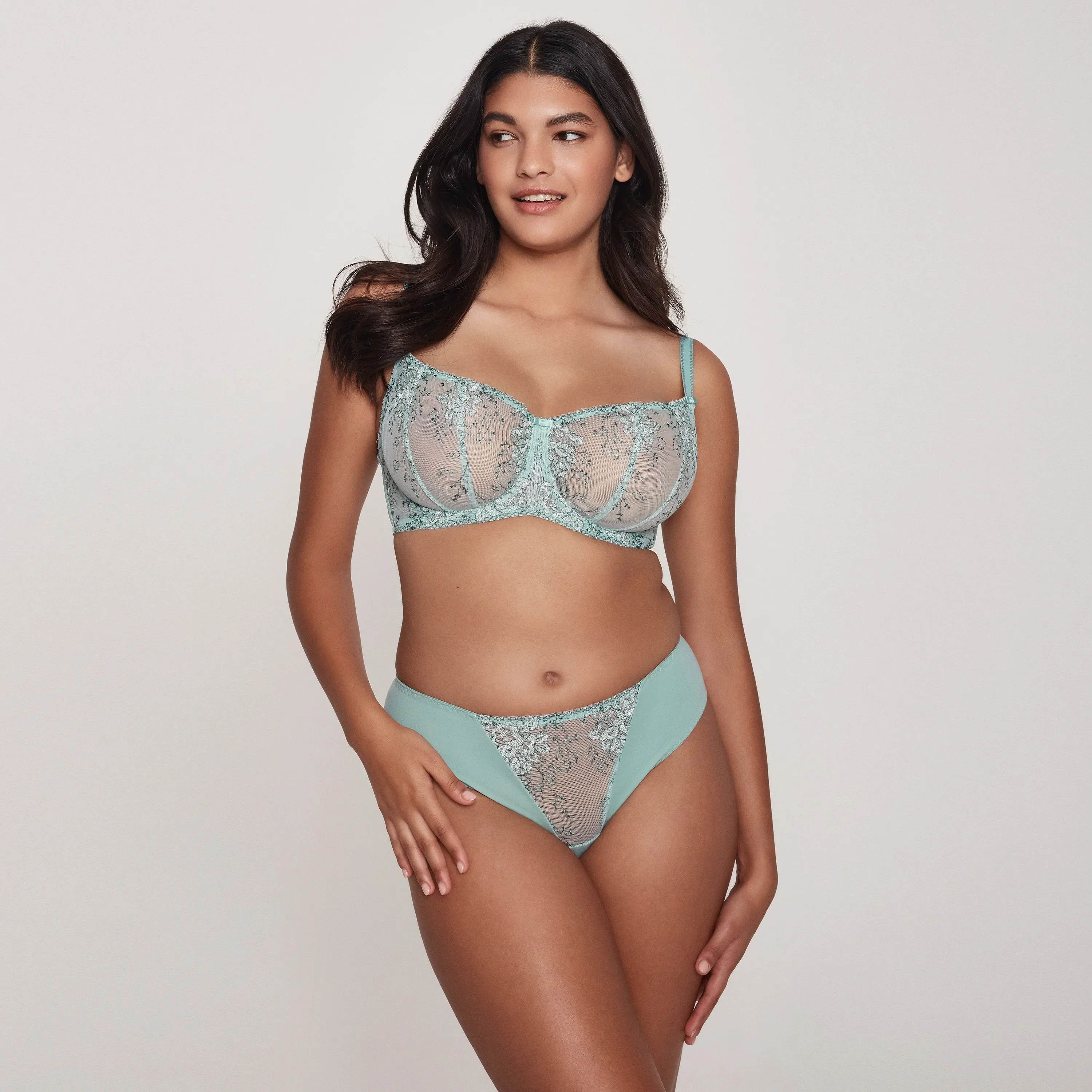 Soft Semi-Sheer Tanga Panty Dalia Laurel - Image 3