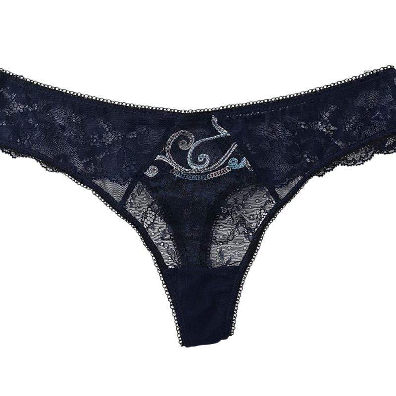 Soft Sheer Mesh Thong Panty Sawren Olympia - Image 3