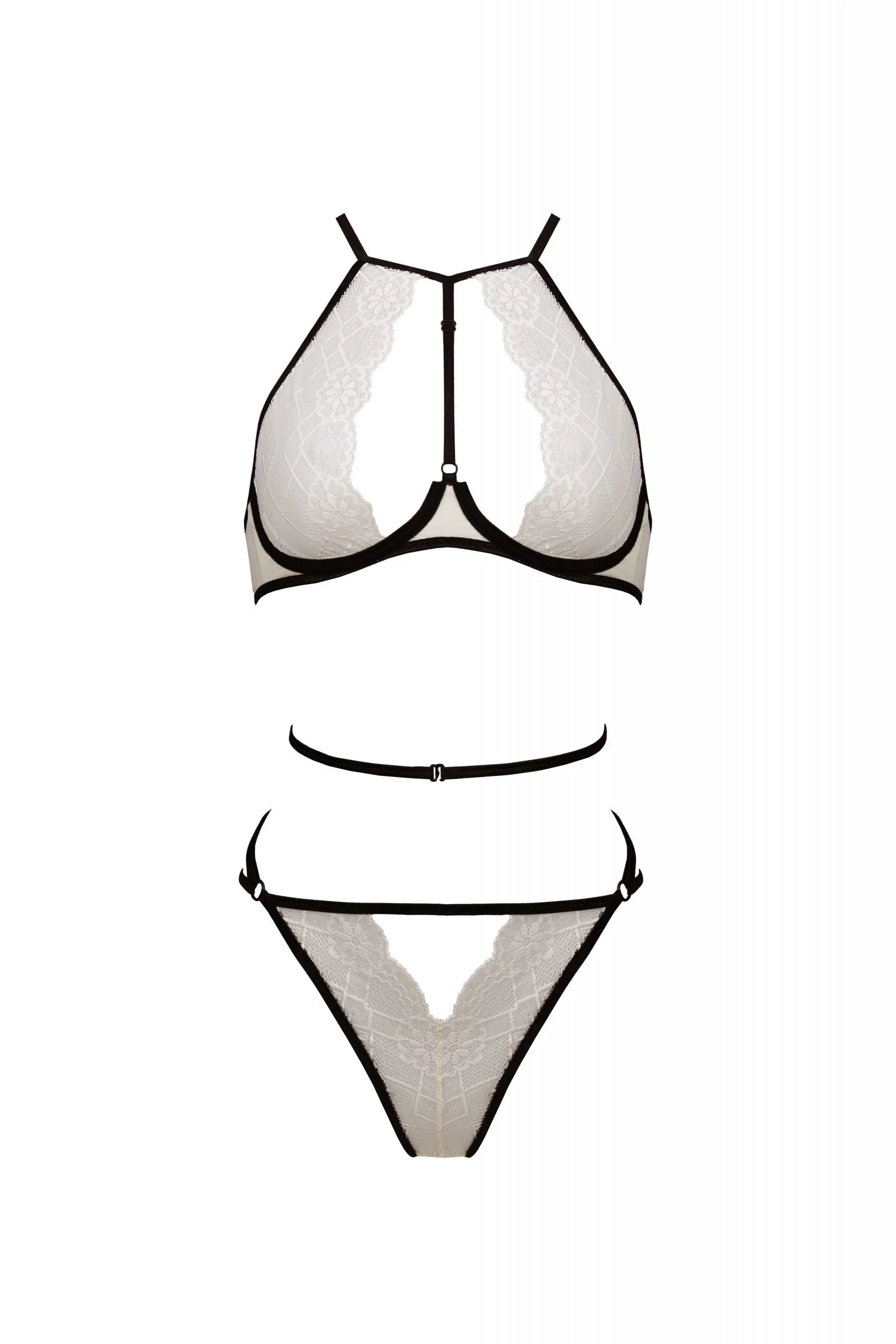 Soft Sheer Lace Top & Bikini Set Passion Chica - Image 3