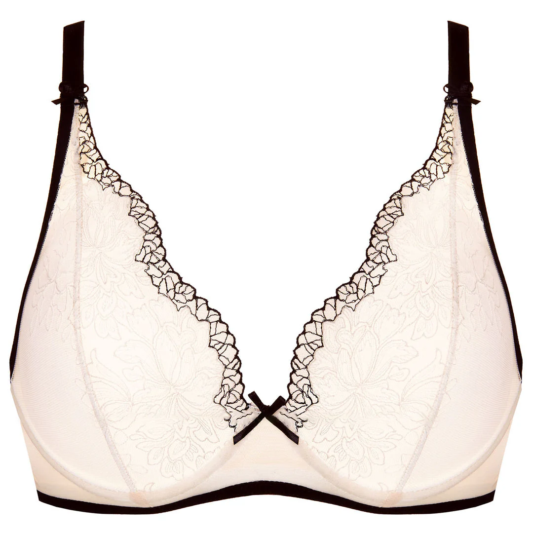 Gorteks Dione Sheer Soft Cup Plunge Bra - Image 7