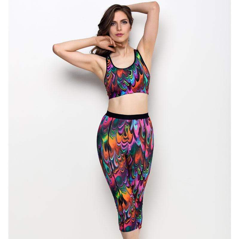 Sports Bra Stetch Fit Top Lauma Active Multicolor - Image 4
