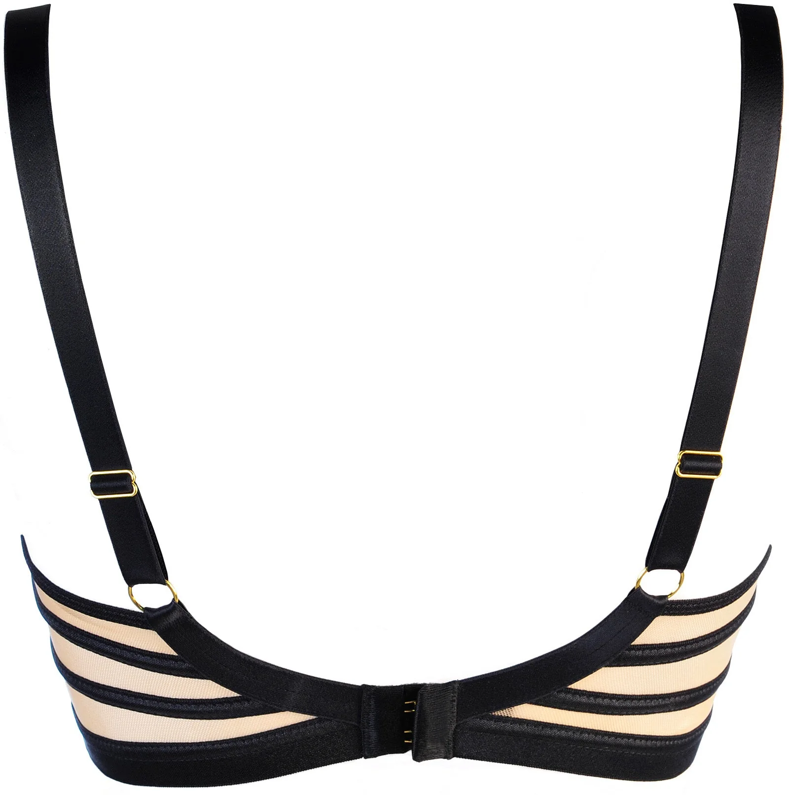 Axami Angel Black Ultra Sheer Balconette Bra - Image 6